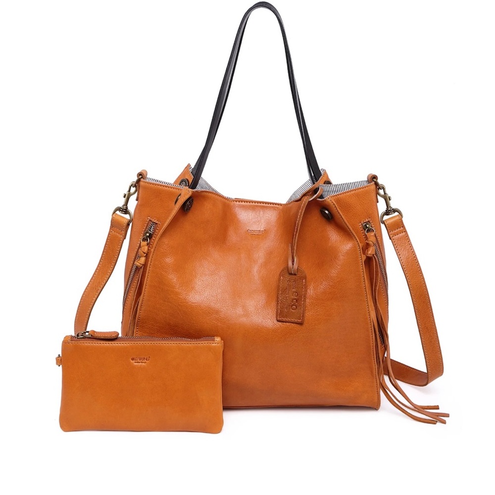 Old Trend Leather Tote New w/o tags